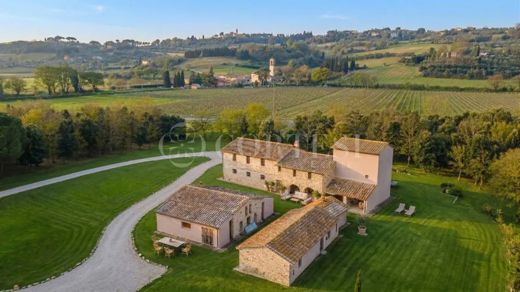 Õhuvaade - Historic Villa with Private Garden in Perugia