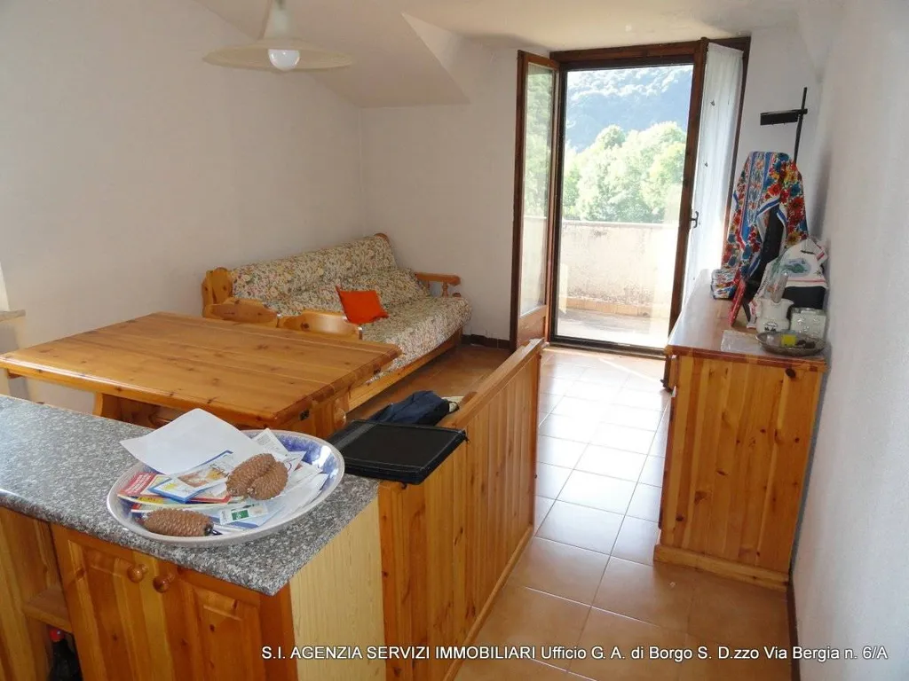 Kitchen - Loft with Mountain View in Valdieri