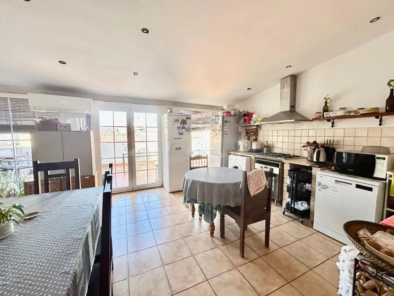 Cuisine - Rustic Escaleta House with Terrace in Catarroja