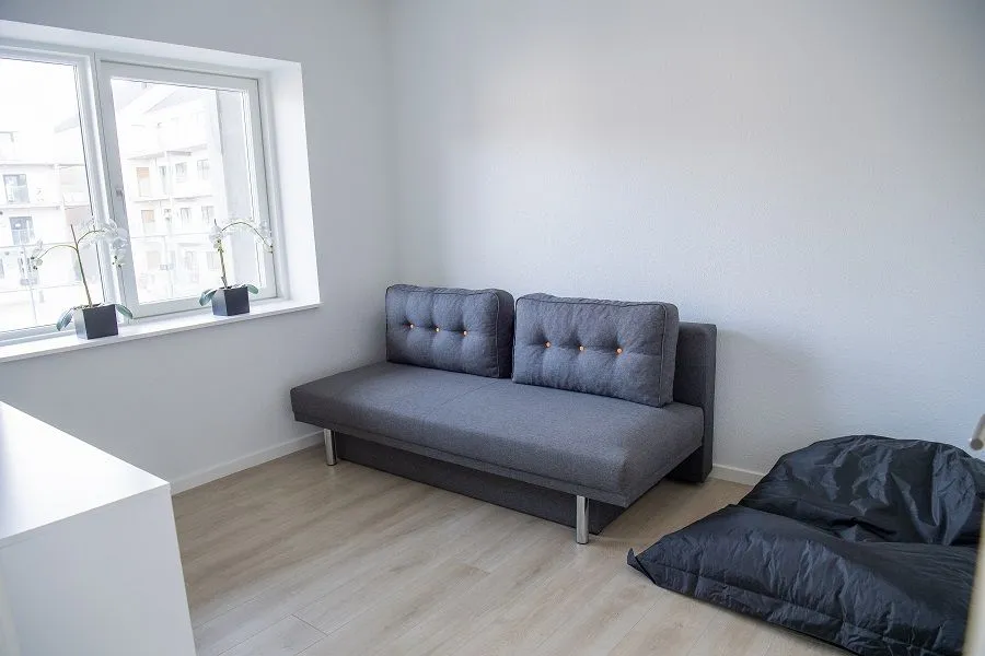 Chambres - Four-Bedroom Apartment with Terrace in Kolding