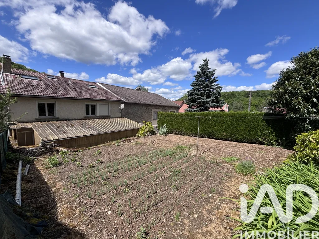 Garden - Village House with Terrace in Lanques-sur-Rognon