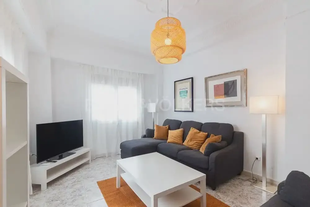 Soggiorno - Spacious Flat with High Ceilings in El Botànic