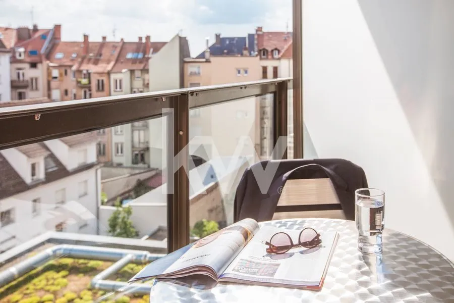 Balcon - Appartement avec Ascenseur à Strasbourg, La Petite France