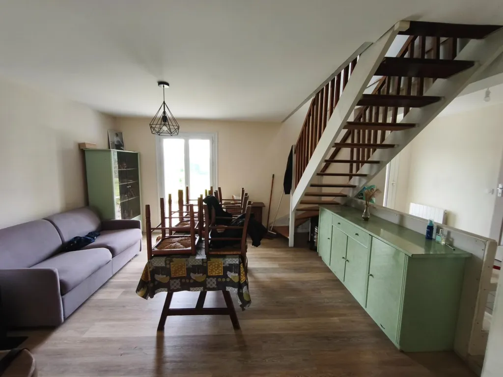 Living Room - House with Garden in Castelculier