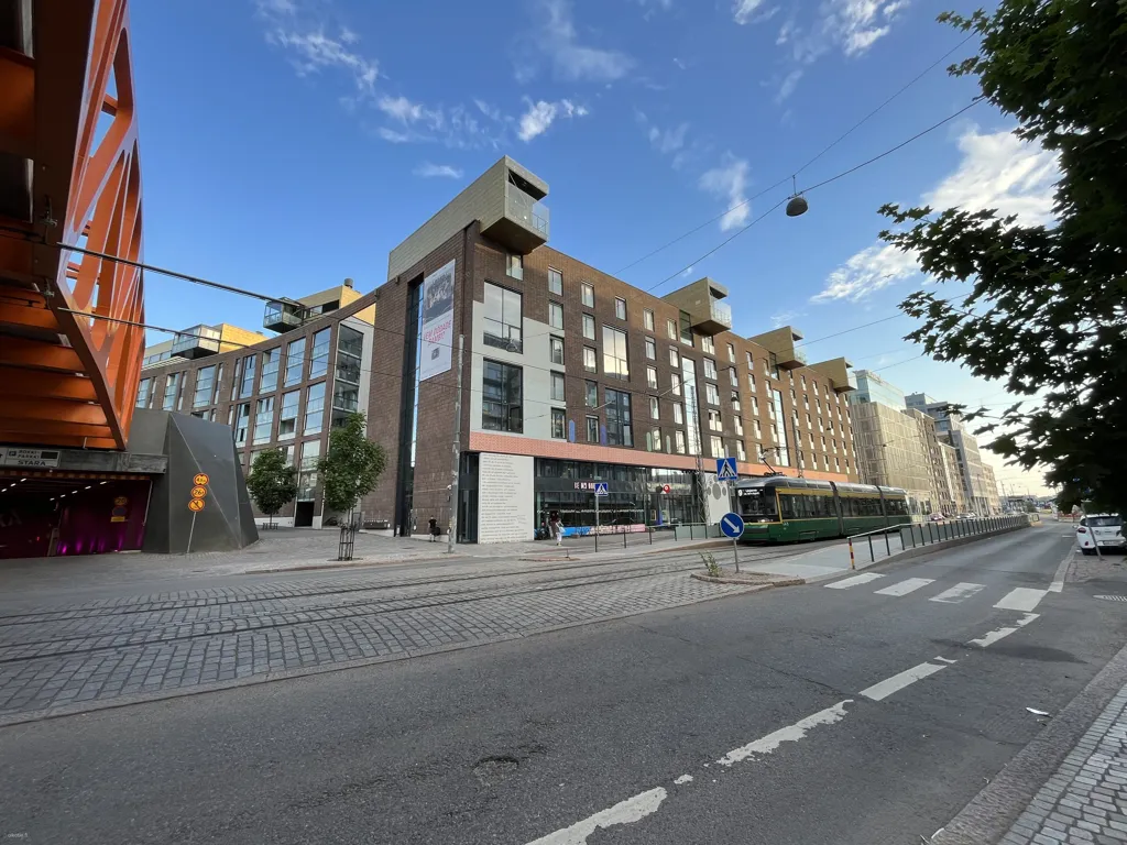 Exterior - Spacious Studio with Terrace in Jätkäsaari