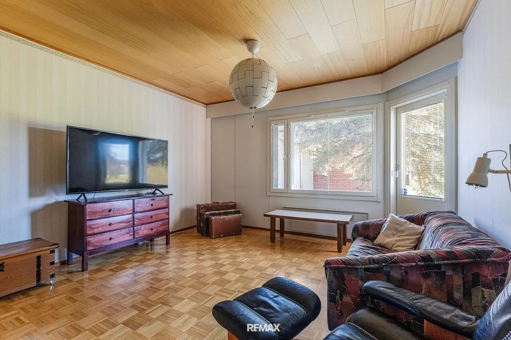 Séjour - End-Unit Apartment with Sauna in Tarvasjoki Centre