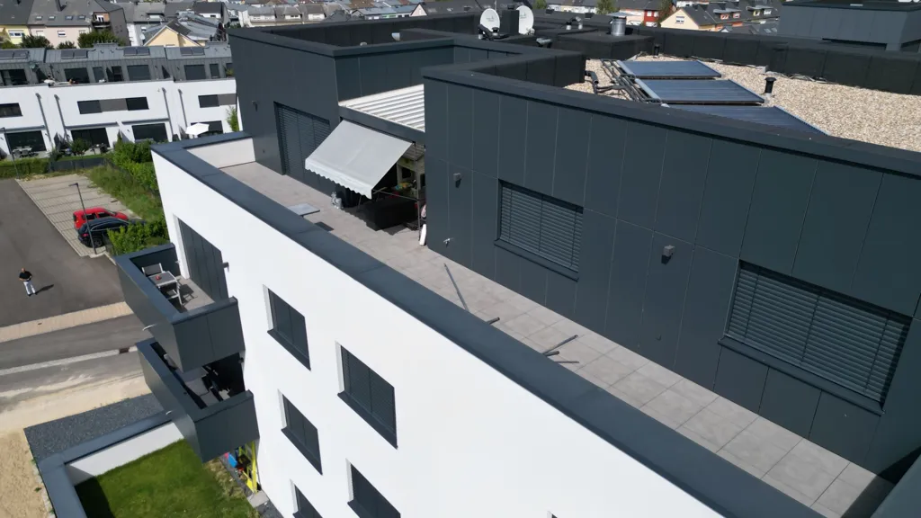 Õhuvaade - Penthouse with Terraces in Differdange