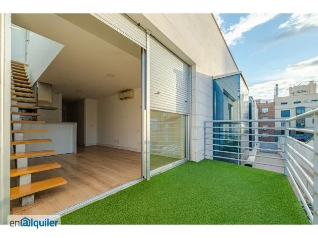 Balcony - Studio with Terrace in Salamanca, Madrid
