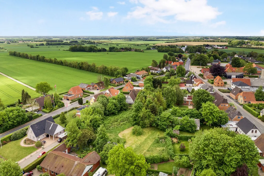 Vue aérienne - Year-Round Plot with 5G Coverage in Gredstedbro
