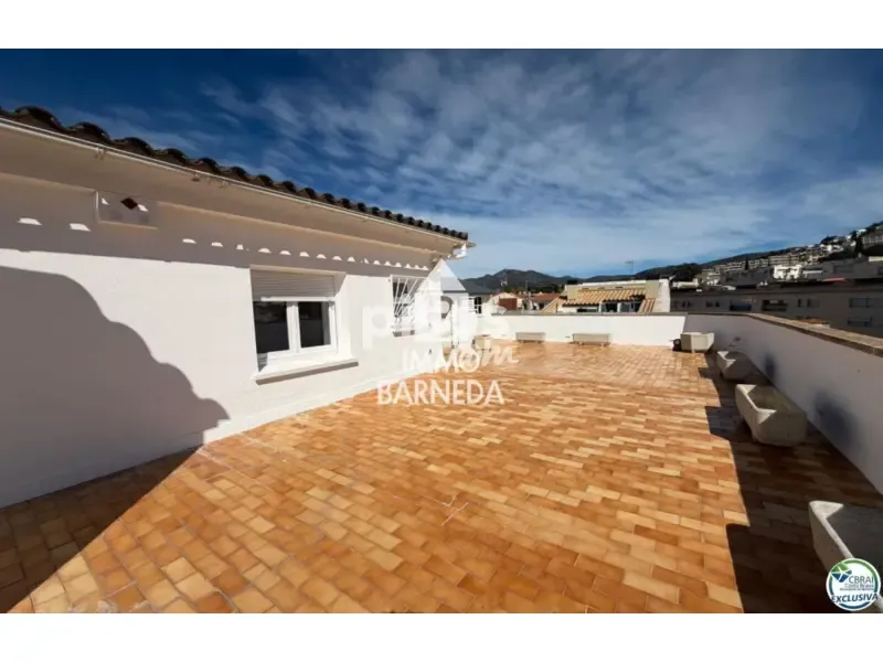 Terrasse - Apartment with Terrace in Roses Centre