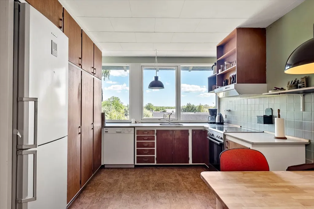 Kitchen - Fenced Villa with Garden in Aars