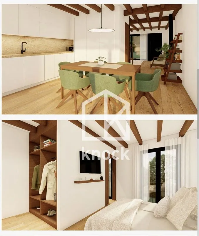 Stone House with Sea and Mountain Views in Gobiendes