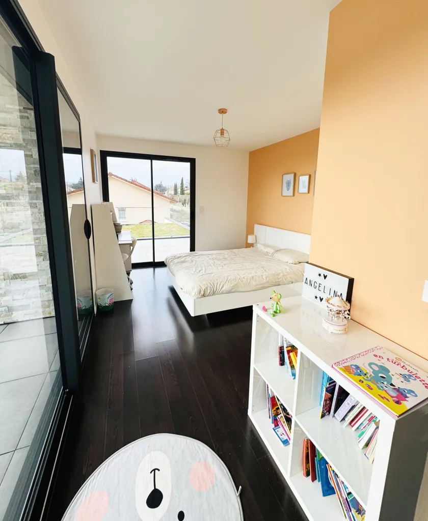 Camere da letto - Architectural Villa with Pool in Saint-Jean-de-Moirans