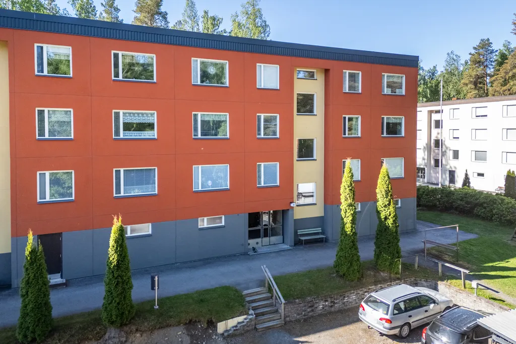 Vue aérienne - Spacious Apartment with South Balcony in Valkeakoski