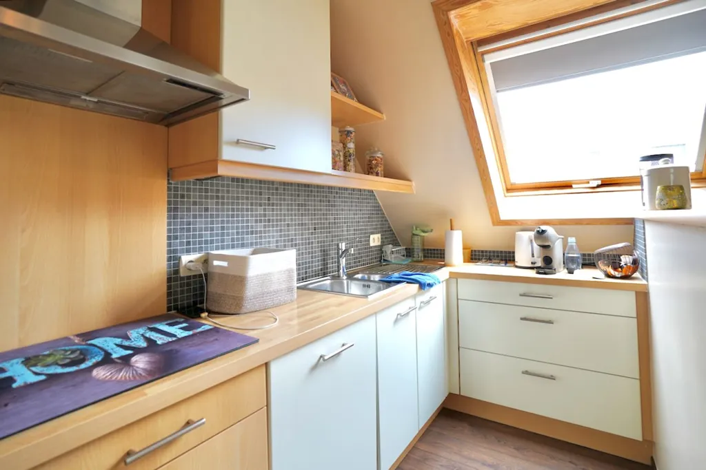 Cuisine - Appartement avec Terrasse à Ertvelde
