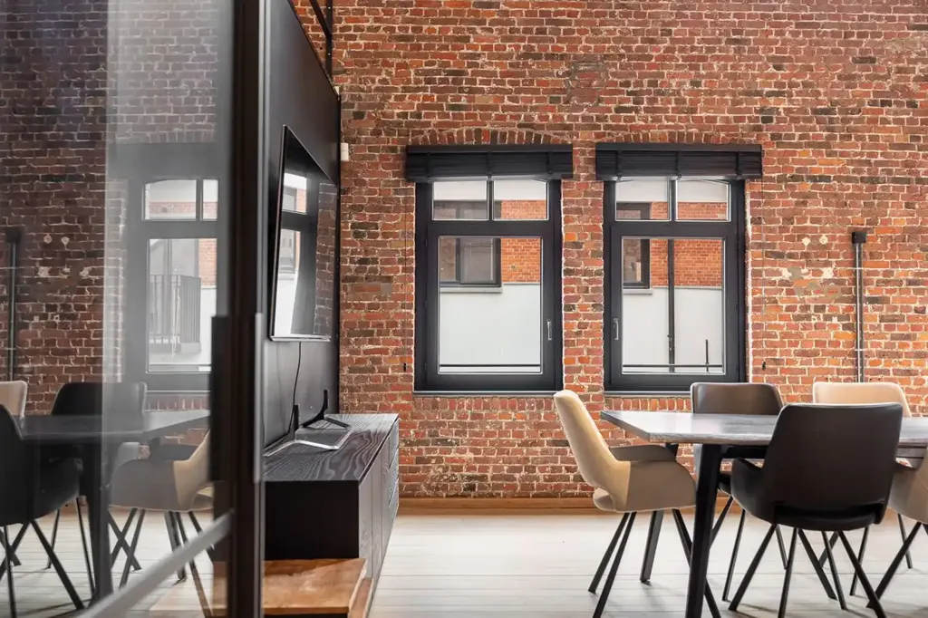 Sala da pranzo - New York Loft with Jacuzzi Terrace in Antwerp