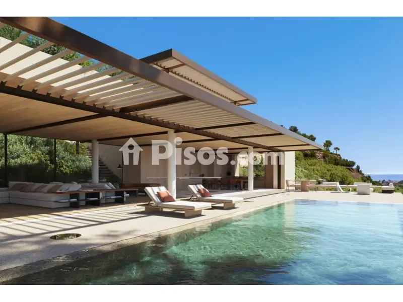 Piscina - Contemporary Villa with Infinity Pool in El Madroñal