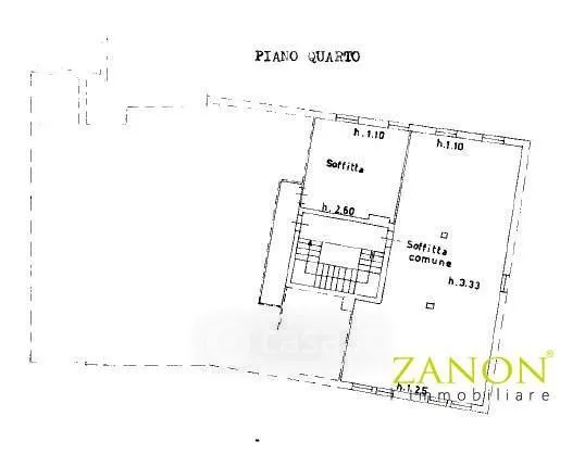 Plano - Attico with Terrace in Central Gorizia