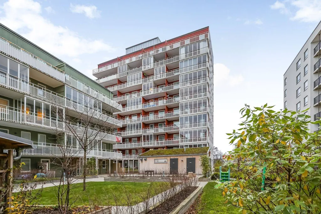 Jardin - Apartment with West-Facing Balcony in Kvillebäcken