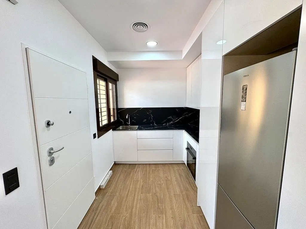 Cuisine - Modern Studio Flat with Air Conditioning in Murcia