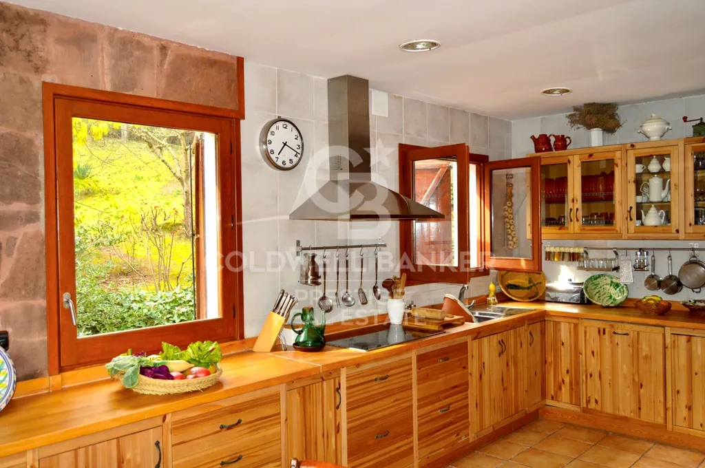 Cucina - Luxury Farmhouse with Pool in Castellví de Rosanes