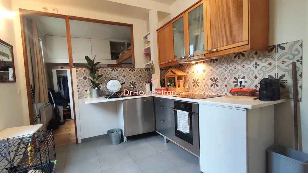 Cuisine - Appartement Rénové avec Parking à Joinville-Le-Pont