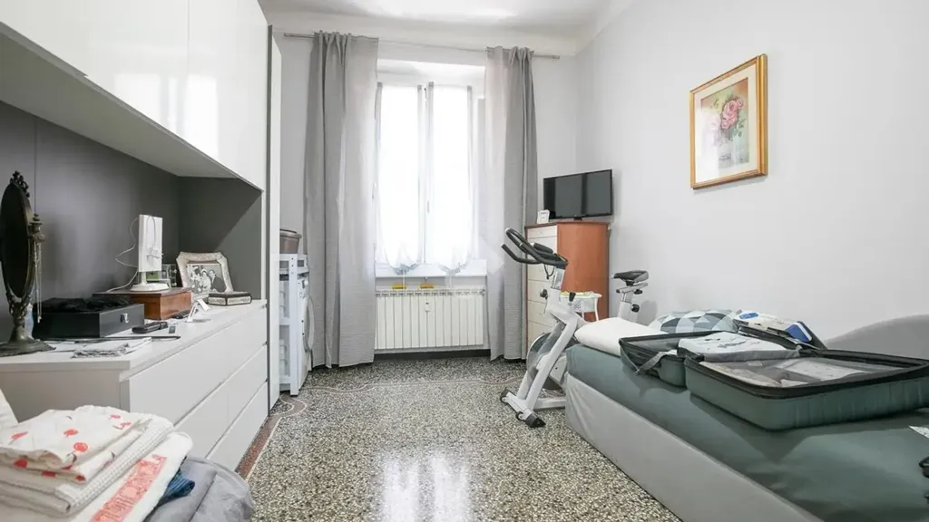 Chambres - Rustic-Style Apartment with Central Location in Genoa