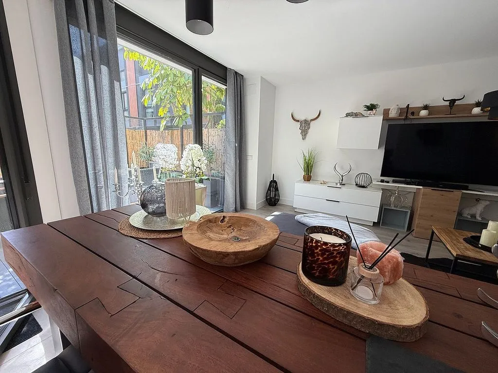 Salle à manger - Apartment with Pool and Terrace in Llevant