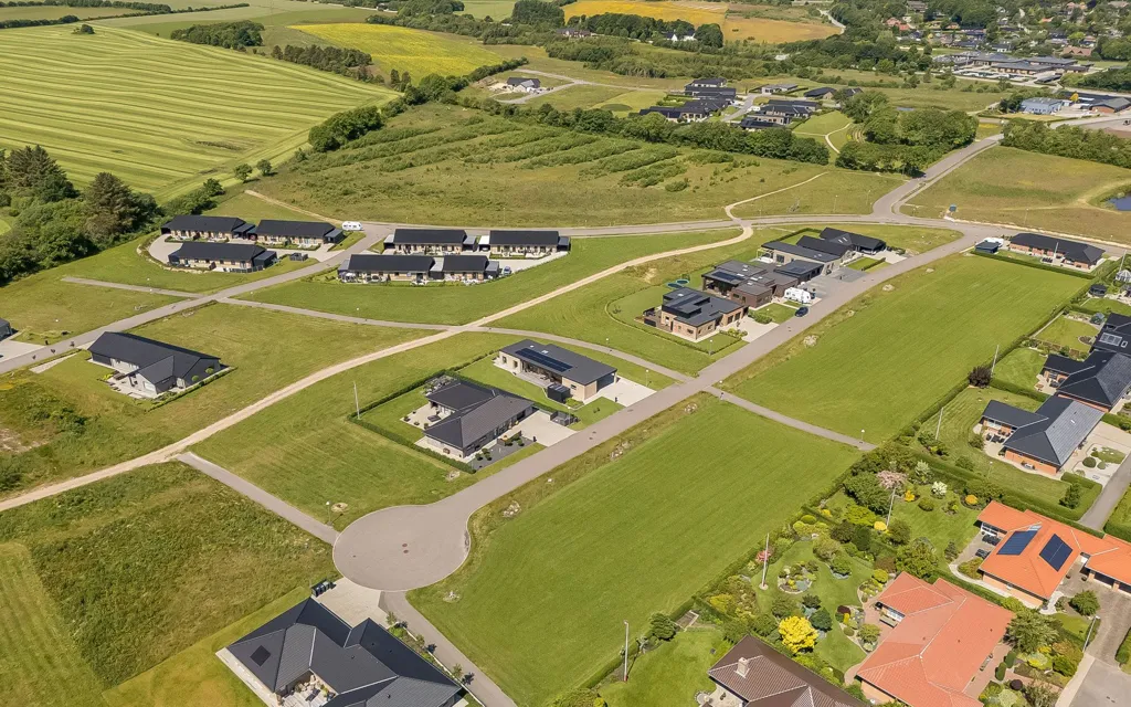 Vista aerea - Year-Round Plot with 5G Coverage in Videbæk