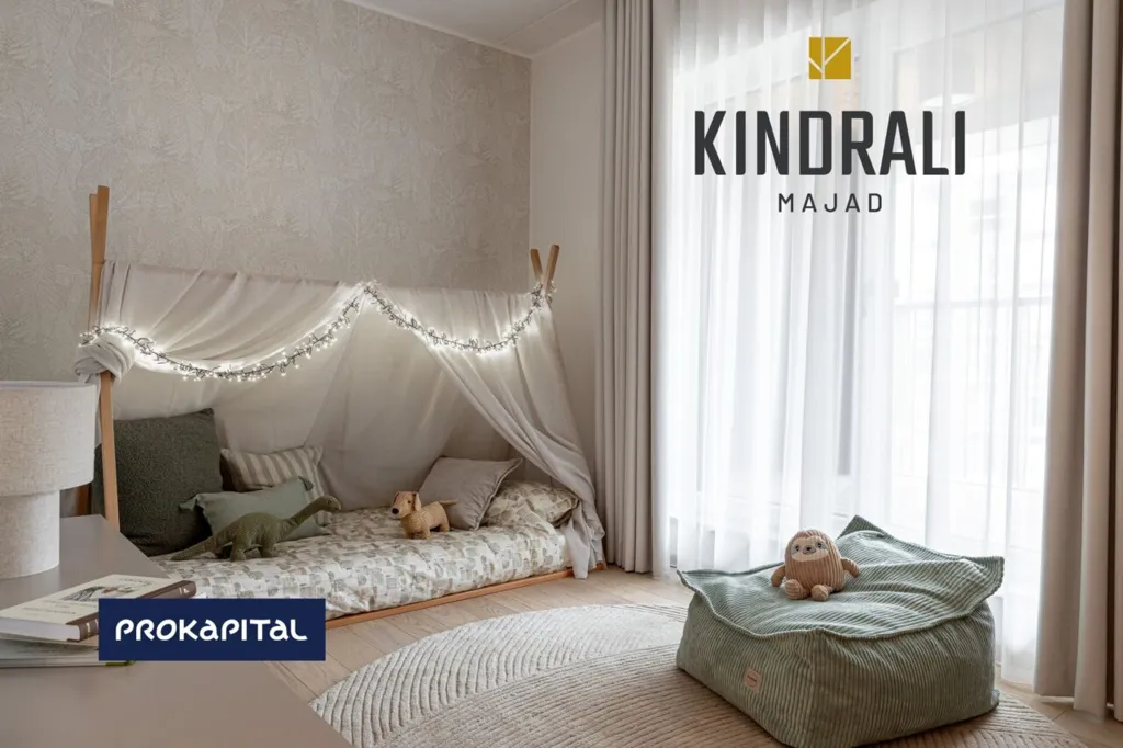 Bedrooms - Apartment with Sauna and Balcony in Kristiine