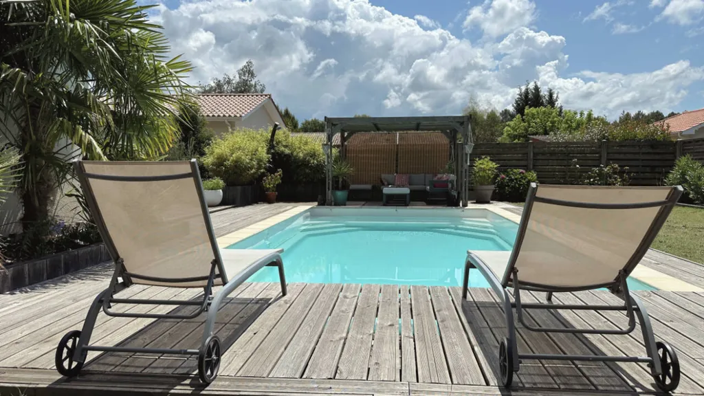 Piscina - Penthouse with Pool in Carcans