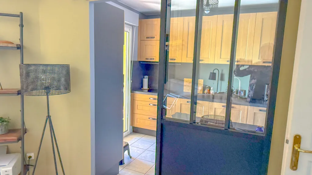 Köök - Renovated 3-Bed Apartment with Sea View in Antibes