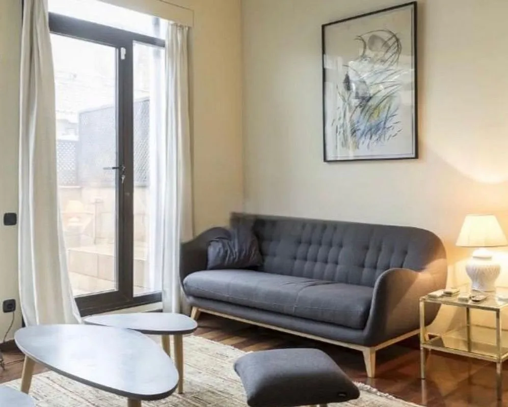 Séjour - Apartment with Terrace in Vila de Gràcia