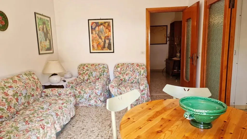 Soggiorno - Apartment with Mountain View in Pievepelago