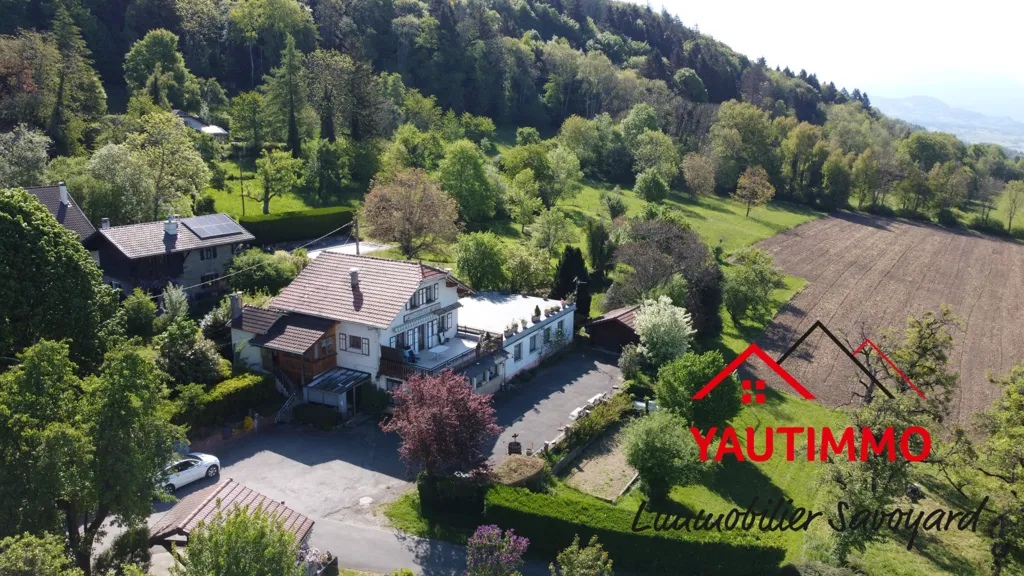Õhuvaade - Rare Property with Panoramic View in Lucinges