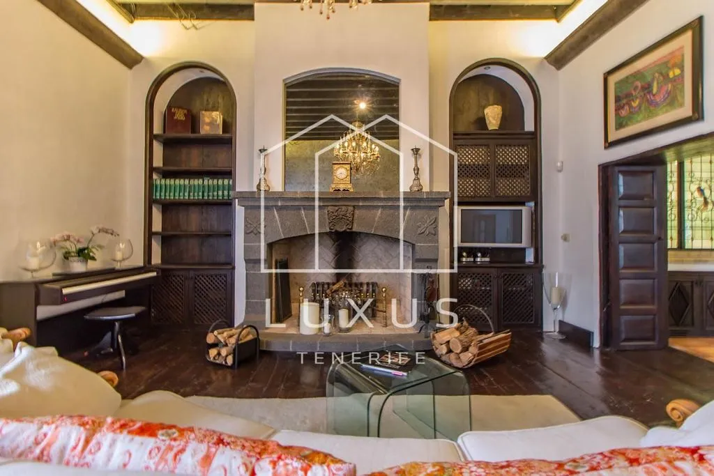 Soggiorno - Historic Villa with Pool in Tacoronte