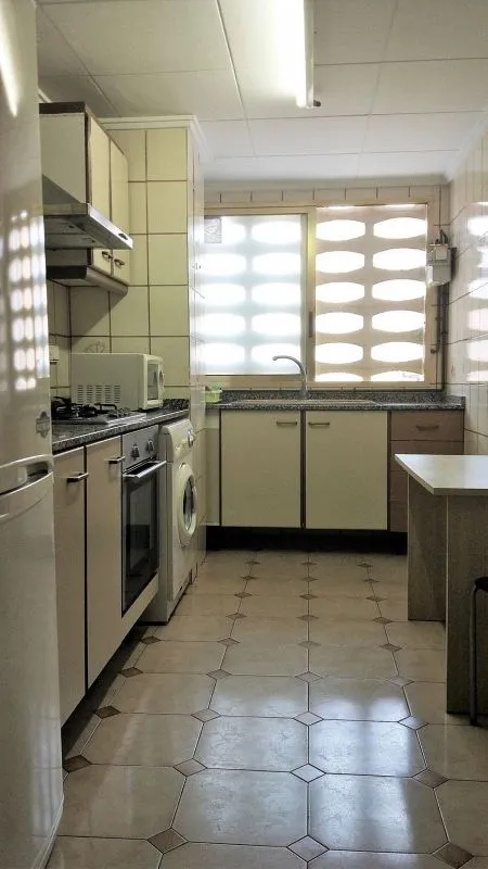 Köök - Furnished Flat with Balcony in Benimaclet