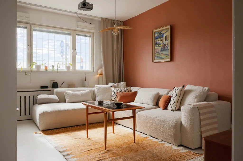 Séjour - Apartment with Sea View in Hornstull
