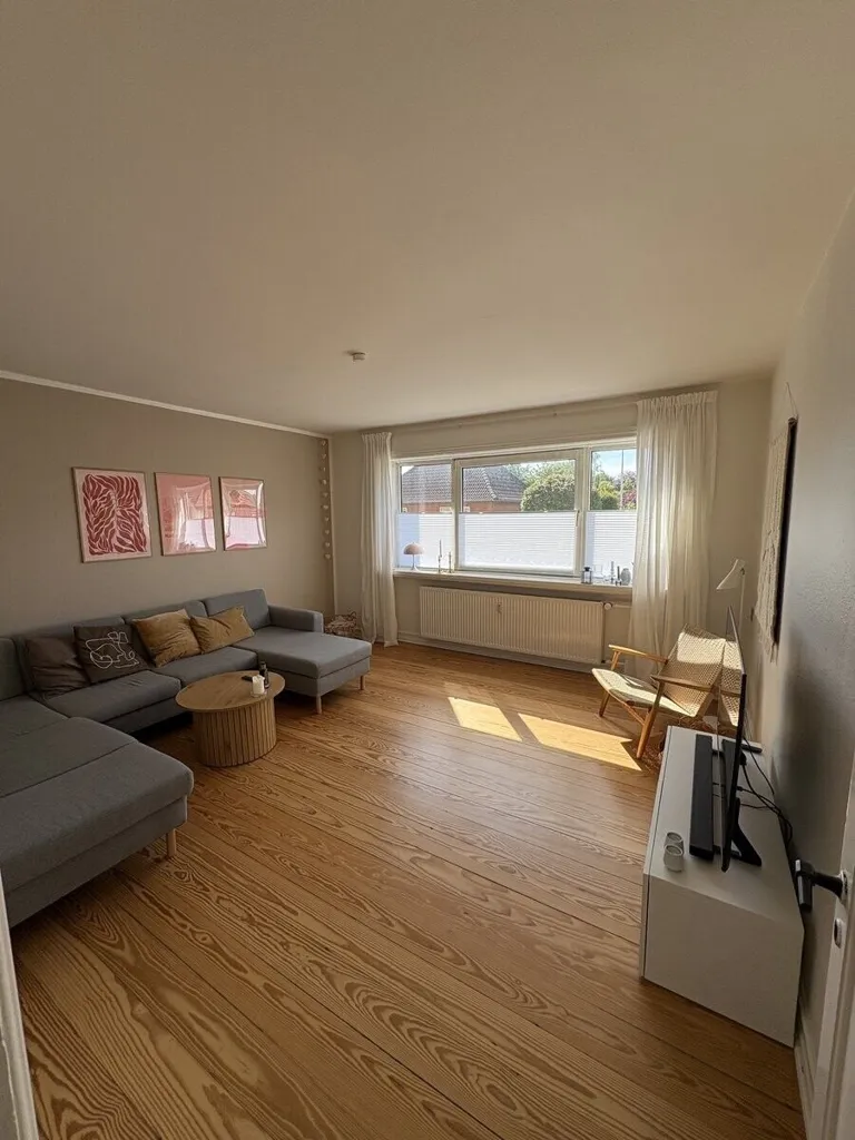 Soggiorno - 3-Bed Flat with Balcony in Esbjerg