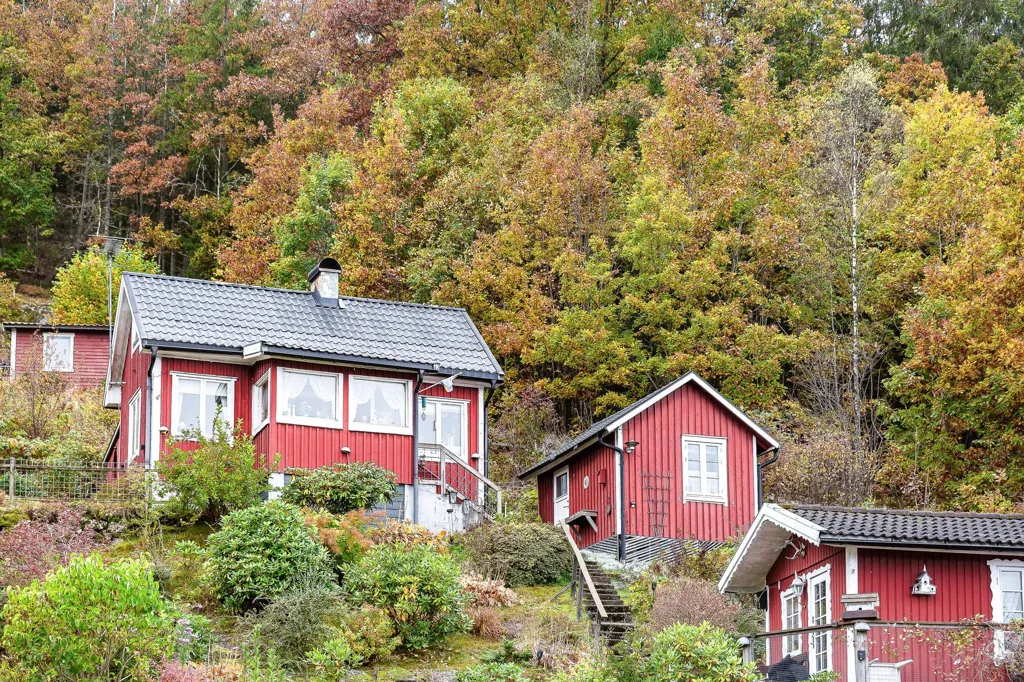 Extérieur - Lakefront Plot with Three Houses in Hällingsjö