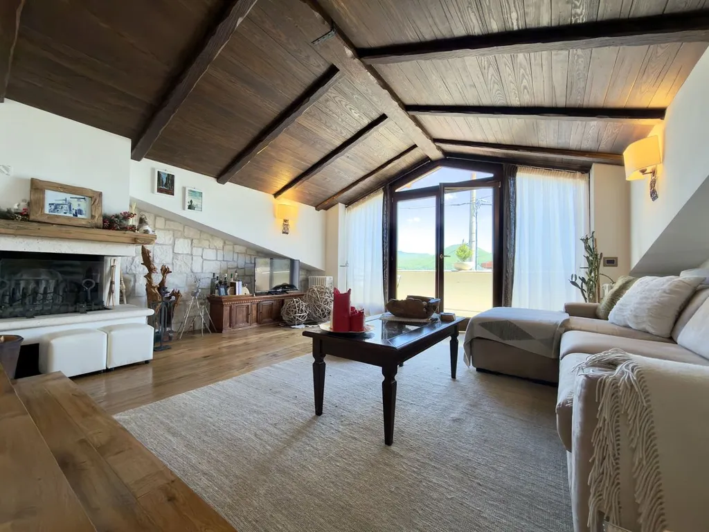 Séjour - Newly Built House with Mountain View in Rivisondoli