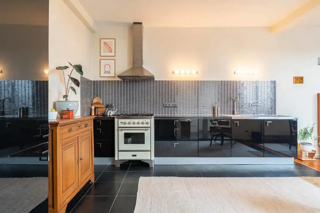 Cuisine - Appartement Lumineux avec Terrasse à Antwerpen
