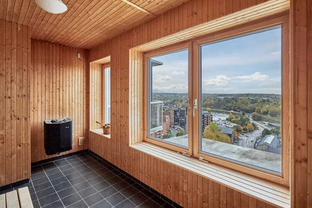 Balcon - Corner Penthouse with Panoramic View in Borås