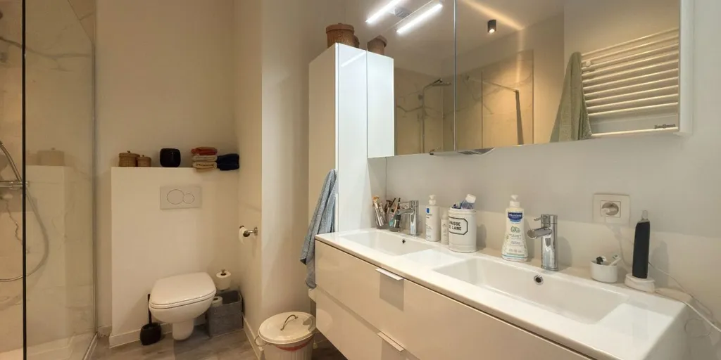 Salles de bain - Appartement avec Terrasse à Herent