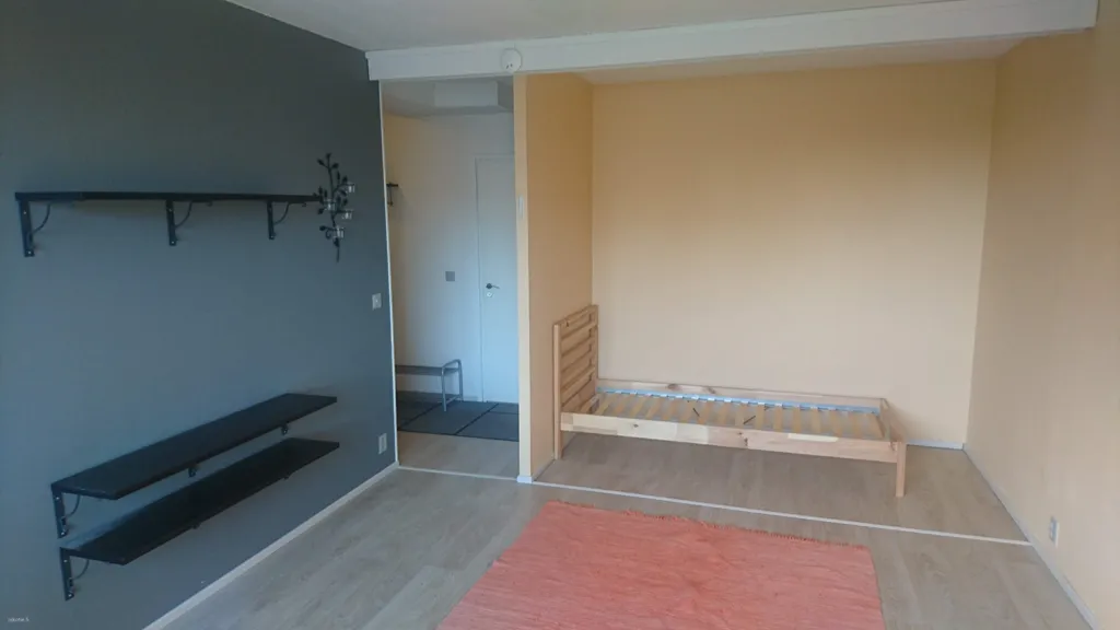 Bedrooms - Modernised Apartment with Balcony in Hakunila