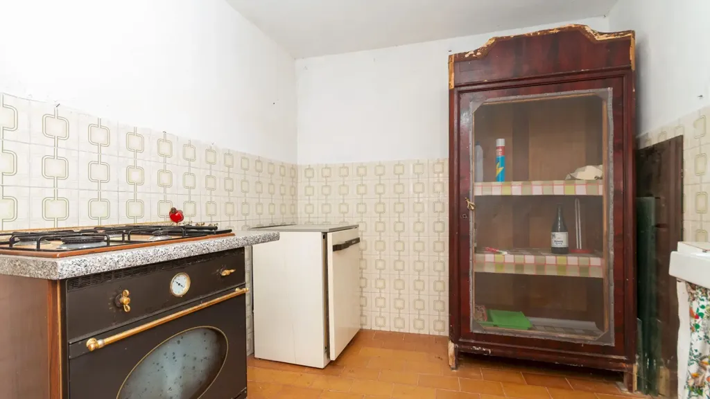 Cuisine - Chalet with Balcony in Agliasco, Paesana