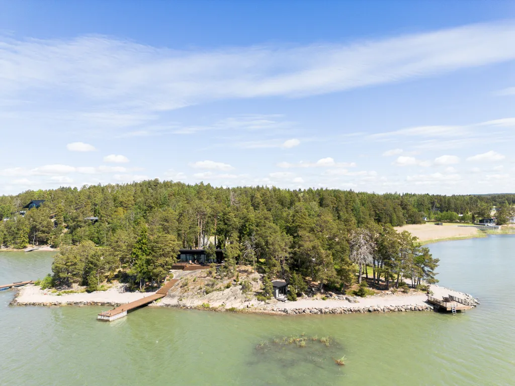 Vista aerea - Seafront Villa with Panoramic View in Naantali