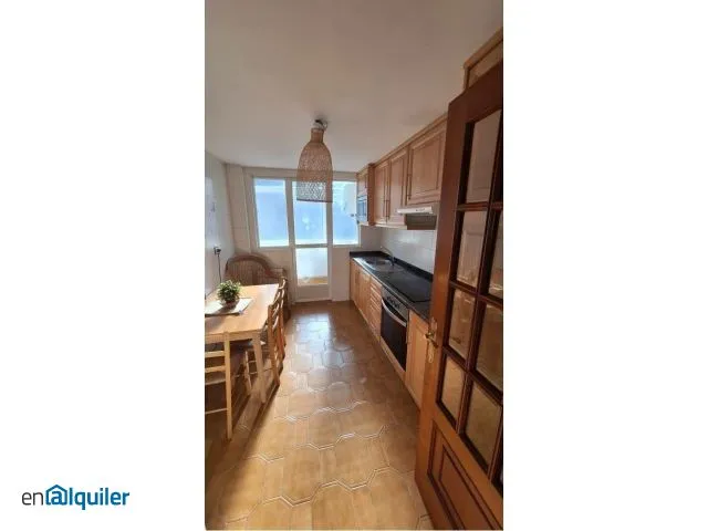Kitchen - Furnished Flat with Terrace in Fonteculler