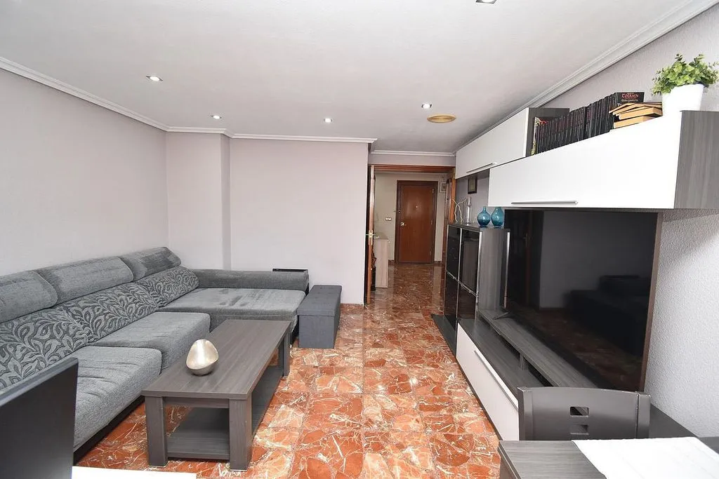 Living Room - Apartment with Balcony in Santa Pola Centre