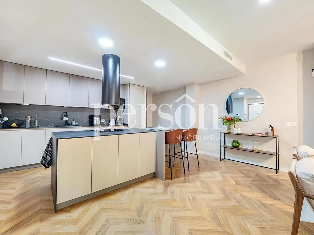 Köök - Apartment with Air Conditioning in Valencia Centre